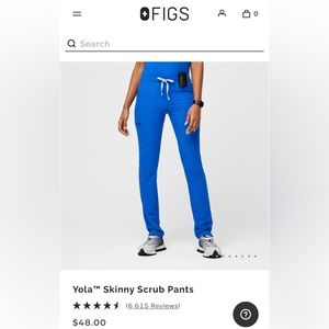 FIGS yola scrub pants size medium